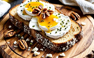 Toast gourmand au fromage de chèvre fondant : recette facile et rapide