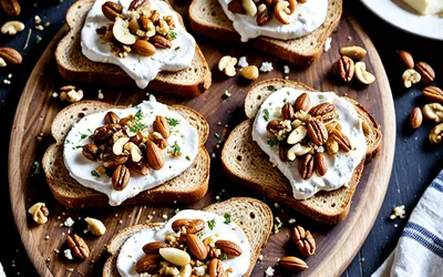 Toasts gourmands au chèvre frais : recette rapide et savoureuse