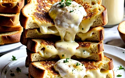 Recette facile de toasts gourmands au fromage Chimay fondant