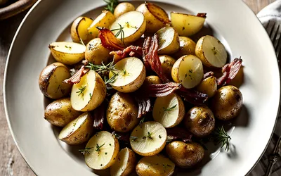 Recette traditionnelle de Tofaille Vosgienne aux pommes de terre et lard fumé