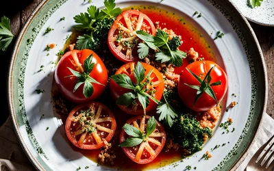 Recette facile et savoureuse de Tomates Ardennaises fondantes