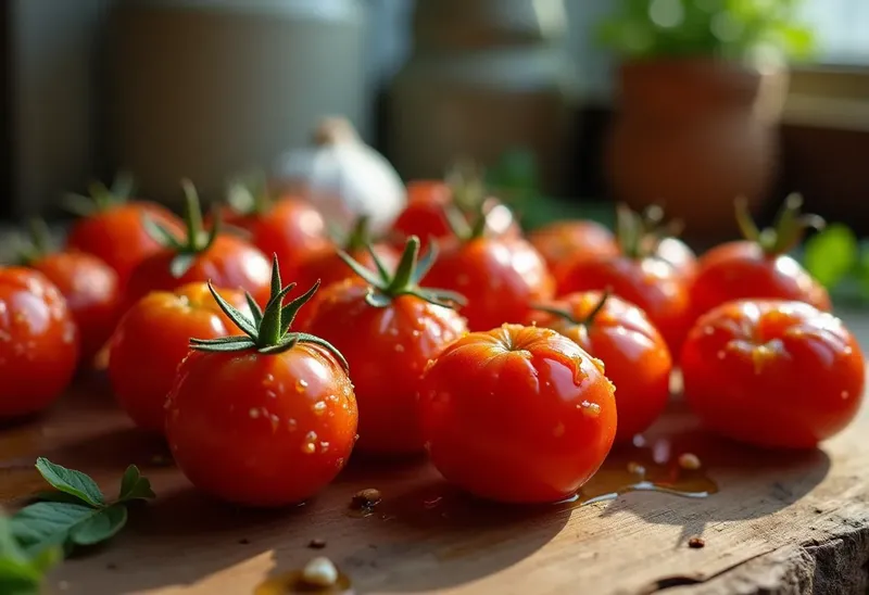 Tomates confites express maison : recette rapide et savoureuse
