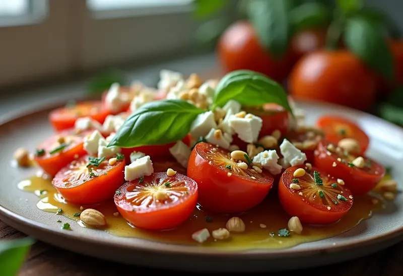 Tomates en Feu d'Artifice : Recette Colorée et Savoureuse