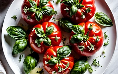 Tomates farcies au carré frais : recette facile et gourmande