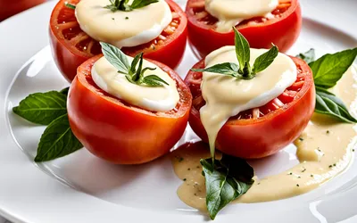 Recette facile de tomates fraîches à l'aïoli maison