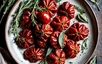 Tomates séchées maison : recette facile et rapide pour un apéritif gourmand