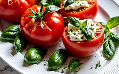 Tomates soufflées à la ricotta : recette gourmande et légère