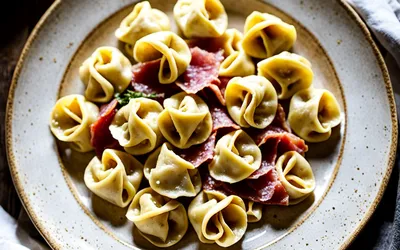 Recette facile de tortellinis maison farcis au fromage et jambon