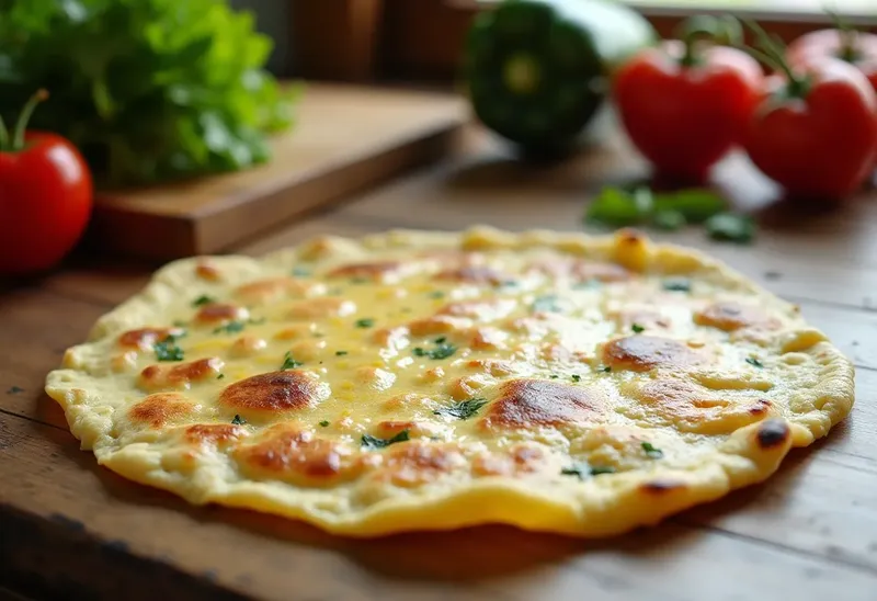 Tortilla aux légumes savoureuse et facile à préparer