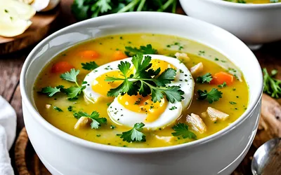 Recette facile et traditionnelle du Tourin Blanchi à l'ail