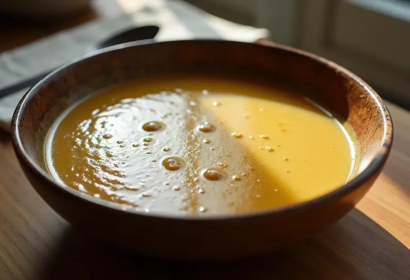 Tourin blanchi traditionnel : soupe à l'ail du Sud-Ouest