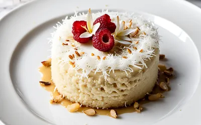 Tourment d'Amour Antillais Fondant à la Noix de Coco et Vanille - Recette Facile