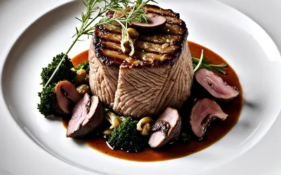 Recette gourmande de tournedos d'autruche aux morilles et crème