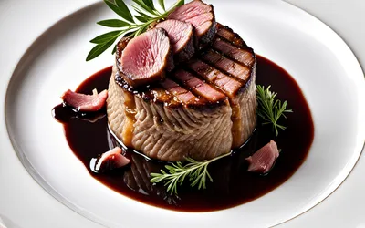 Recette de tournedos de bœuf au foie gras et sauce au vin rouge - Plat raffiné