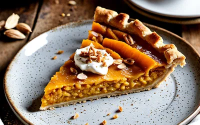Tourte à la courge fondante et épicée : recette facile et gourmande