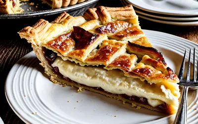 Recette facile de tourte au camembert fondante et dorée