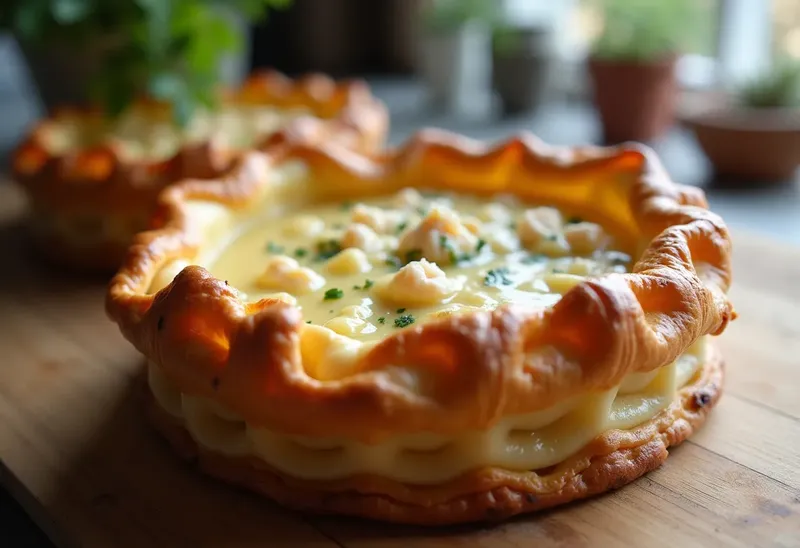 Tourte au crabe savoureuse et facile à préparer