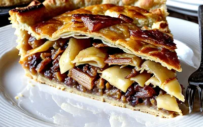 Tourte au Munster Fondante et Express : Recette Alsacienne Facile