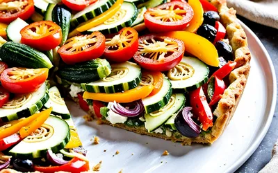 Tourte aux légumes variés : recette gourmande et facile à réaliser