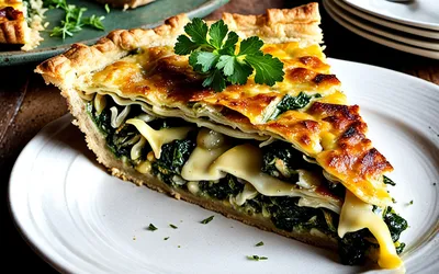 Tourte Corse aux Herbes Fraîches - Recette Authentique et Facile