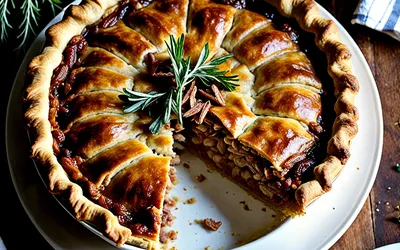 Tourte Creusoise Traditionnelle : Recette Facile et Savoureuse