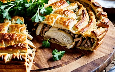 Tourte du volailler traditionnelle : recette facile et gourmande