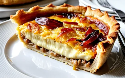 Recette facile de tourte au Beaufort fondant et savoureux