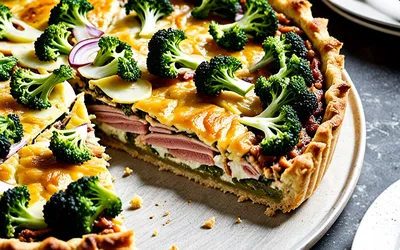Tourte au thon et brocolis fondants : recette facile et gourmande