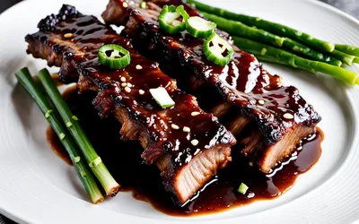 Travers de porc caramélisés à la chinoise : recette authentique et facile