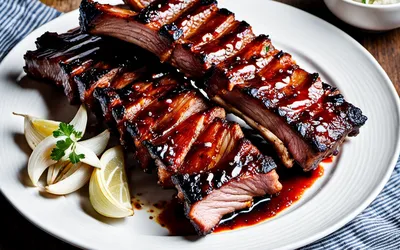 Recette facile de travers de porc grillés à la Dahn, marinade épicée