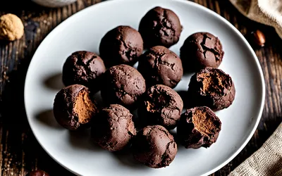 Recette facile de truffes chocolat marrons gourmandes