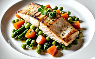 Recette facile et raffinée de truite au Riesling avec petits légumes