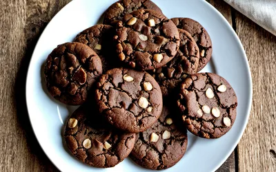 Recette facile de tuiles croustillantes au cacao et épices douces