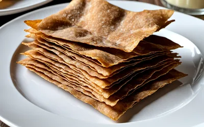 Recette facile de tuiles croustillantes au cacao maison