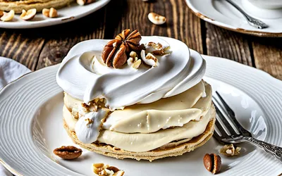 Recette facile et gourmande de Vacherin au praliné maison