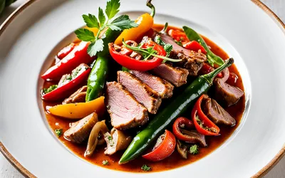 Recette Veau à la Catalane traditionnelle facile et savoureuse