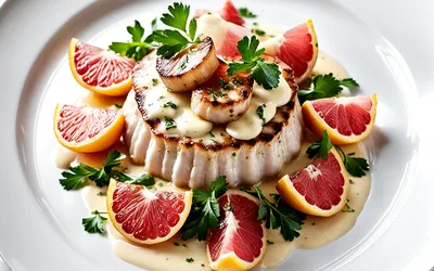 Recette facile de veau aux pamplemousses frais, sauce légère et savoureuse