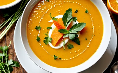 Velouté de carottes à l'orange : recette saine et gourmande