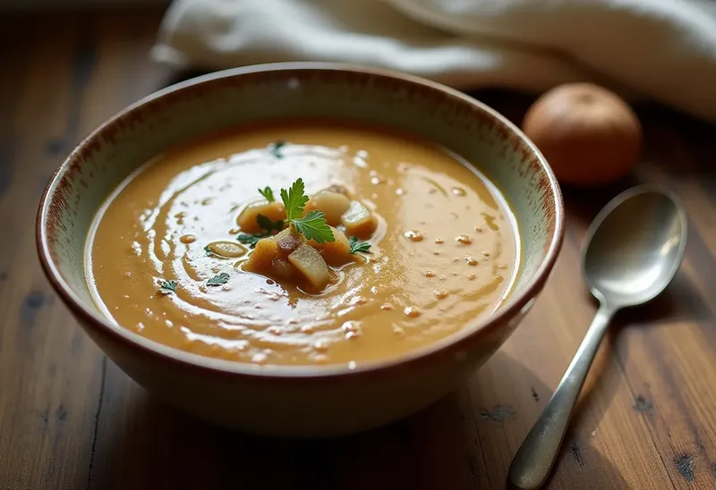 Velouté de châtaignes onctueux et réconfortant