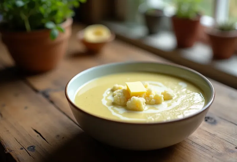 Velouté de chou-fleur onctueux et réconfortant