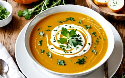 Recette facile de velouté de courge onctueux et rapide