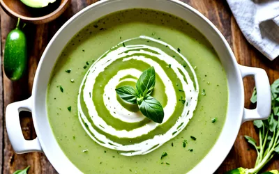 Recette facile de velouté de courgette onctueux et rapide