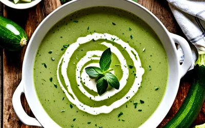 Recette facile de velouté de courgette onctueux et rapide