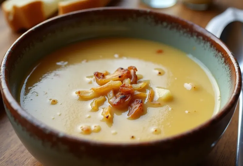 Velouté de crème d’oignon maison facile et gourmand