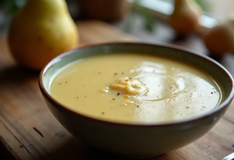 Velouté de poires onctueux et parfumé