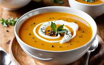Velouté de Potimarron Crémeux et Réconfortant - Recette Facile