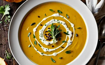Velouté de potiron onctueux : recette facile et rapide