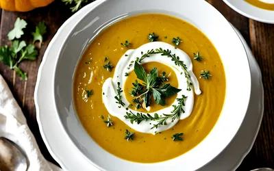 Recette facile de velouté de potiron onctueux et réconfortant