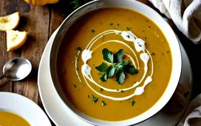 Velouté de potiron onctueux : recette facile et rapide