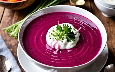 Velouté froid de betteraves : recette fraîche et gourmande